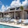 resort style pool with seating